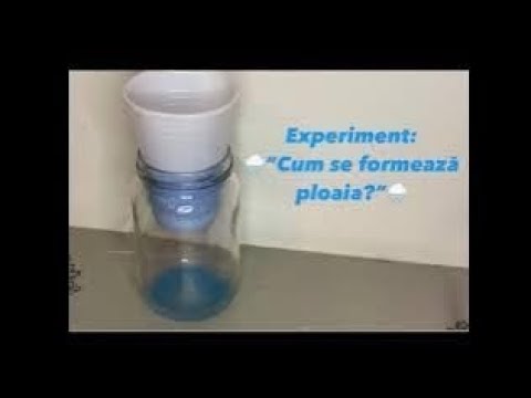 CUM SE FORMEAZA PLOAIA? (EXPERIMENT)