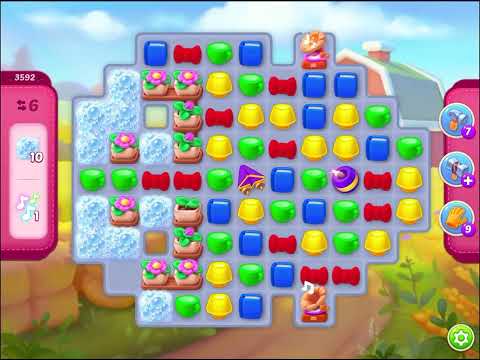 Homescapes Level 3592 - 🏡 Gameplay