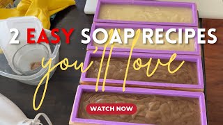 Homemade coffee soap☕️ Luxurious natural coffee & cocoa soap recipe #naturalbeauty