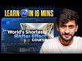 Learn After Effects In 16 Minutes Complete Tutorial