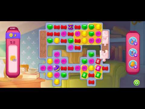 Homescapes level 8381 Super Hard level (+5moves)