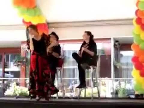 A small Flamenco Band Live !!- Spanish guitar ,singing and Flamenco dance