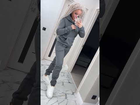 Шикарний спортивний костюм жіночий теплий трикотажний з начосом сірий спорт костюм жіночий однотонний - фото 1 - id-p1997217310
