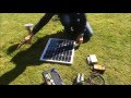 how to set up a solar panel charge controller and battery free
electricity part 1