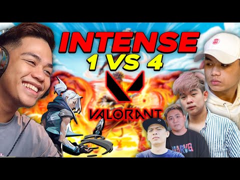 INTENSE 1 vs 4 sa VALORANT with Billionaire gang