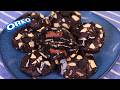 Oreo Cookie With Nutella Crunchy On The Outside Soft On The Inside Easy Chocolate Cookie