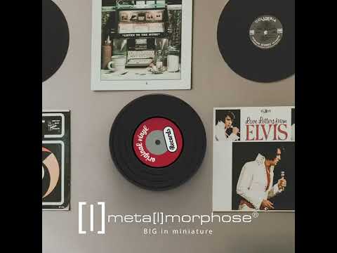 Vinyl vintage keychain - Metalmorphose