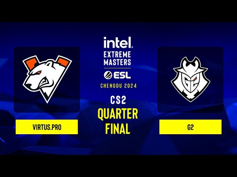 Virtus.pro vs. G2 - Map 2 [Overpass] - IEM Chengdu 2024 - Quarter final