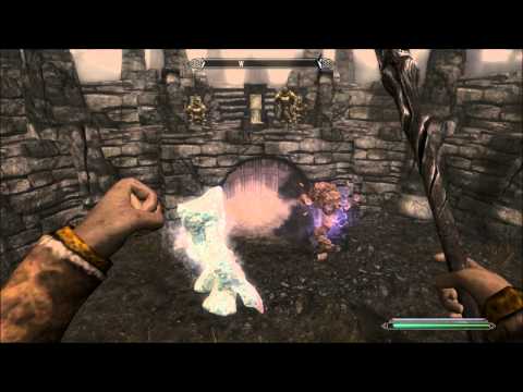 Skyrim High Level Mage Gameplay - The Mind of Madness