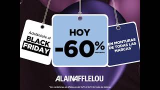 Alain Afflelou Óptico ¡Adelántate al Black Friday! los mejores descuentos anuncio