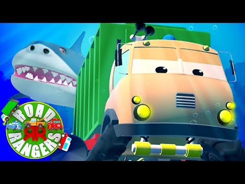 Frank And The Flying Shark | Road Rangers | Kindergarten Videos For Children by Super Kids Network