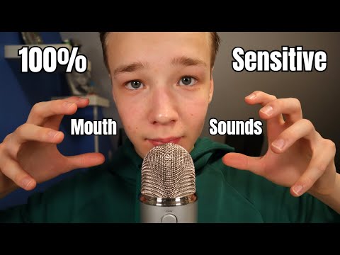 ASMR MOUTH SOUNDS AT 100% SENSITIVITY