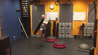 VIPR - Single Leg Deadlift with Side Hold