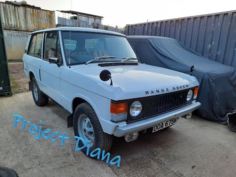 1972 Range Rover A Suffix "Diana" Part 13 - MoT is looming - Profanity warning
