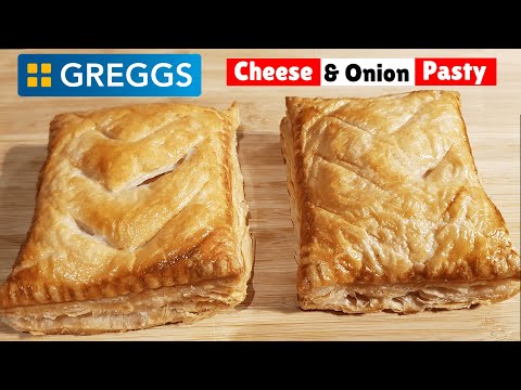 Greggs Cheese and Onion Pasty Recipe | Easy Cheese & Onion Pasty Recipe