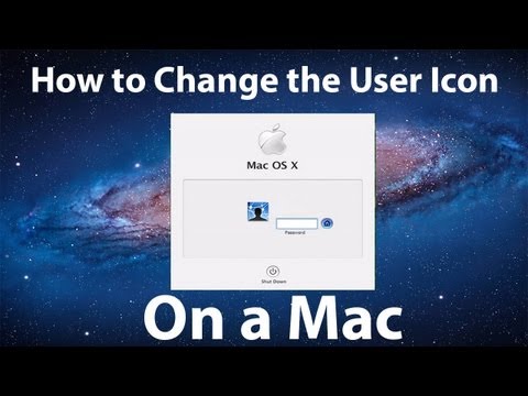 How to change User Icon Mac - Tutorial
