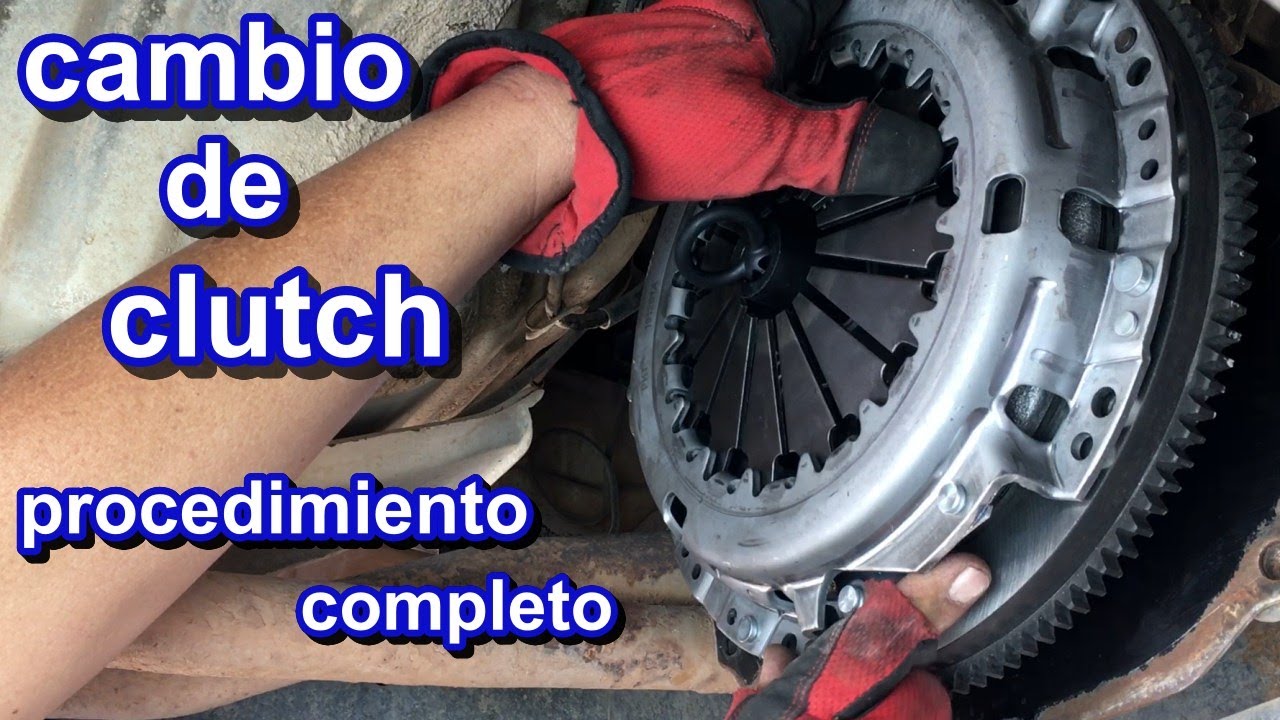 Como cambiar el clutch (video completo)