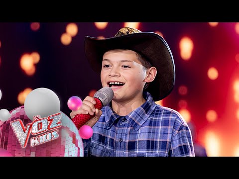 Samuel Jiménez canta 'El bilingüe' - Audiciones a ciegas | La Voz Kids Colombia 2024
