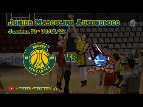 21-22 JunMascAut: Basket Cervantes - CB Miguelturra (J13. 30/01/22)