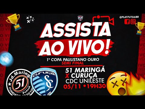 51 Maringá v Curuçá | Semi final da 1ª Copa Paulistano 2021 (OURO) | AO VIVO