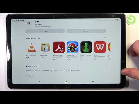 How to Get Rar Zip Packing Unpacking App in Nokia T21 - Install Zip Packing Unpacking App