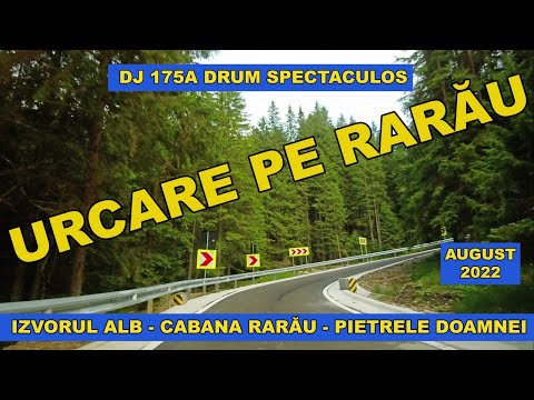 TransRARAU urcare dinspre Campulung Moldovenesc prin Izvorul Alb DJ 175A drum de munte spectaculos