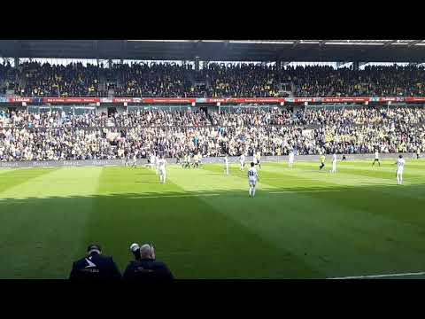 Brøndby - FCK 1-0 mål Simon Hedlund fejring!