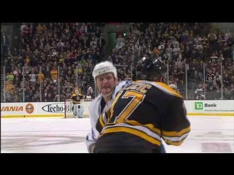 Jay Rosehill vs Milan Lucic - Mar 31st 2011 (HD)