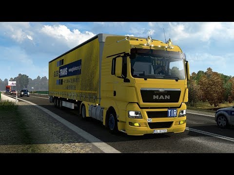ETS2] Euro Truck Simulator 2 1.32 - MAN TGX - Trailer Fliegl Mega - Promods 2.31