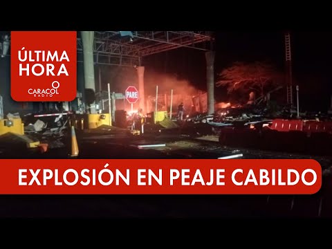 Atentaron contra peaje en Antioquia | Última Hora Caracol