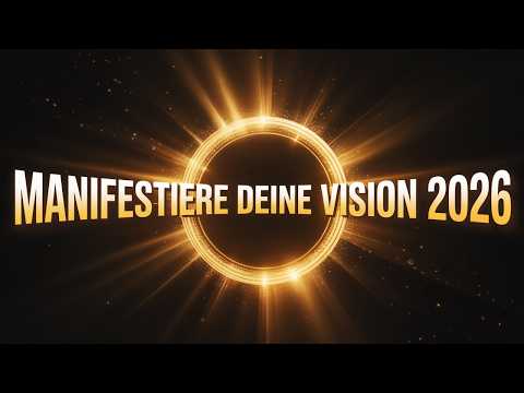 Manifestiere deine Wünsche 2026 - Meditation zum Einschlafen