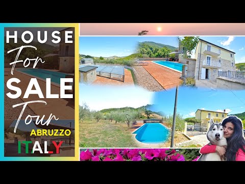 Beautiful Country Home in Italy 🇮🇹 | Pool, Olive Trees & 3 Hectares in Stunning Abruzzo