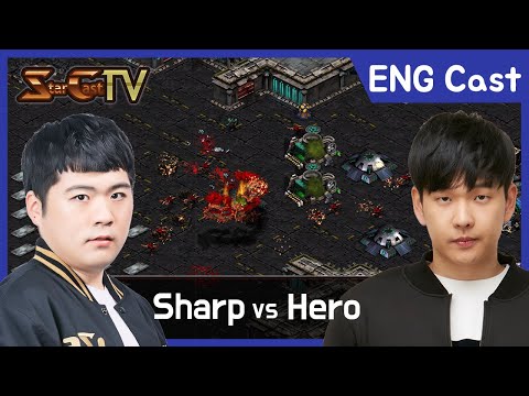 [ENG] Sharp vs Hero on Eclipse (TvZ) - Starcraft Remastered (StarCastTV English) N-337