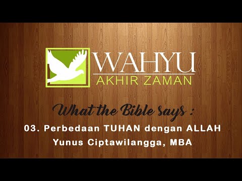 03. The Difference between The Lord and GOD, An Easy Explanation - Yunus Ciptawilangga, MBA