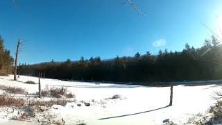 Wapack Trail Frozen Lake- UpNorth