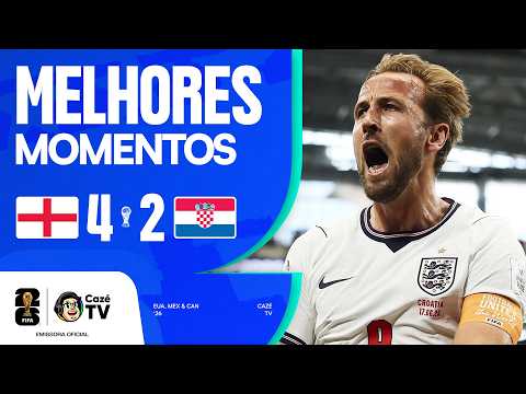 Melhores momentos de Inglaterra x Croácia