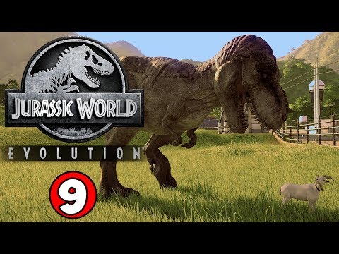 RELEASING THE T-REX! Jurassic World Evolution Gameplay #9