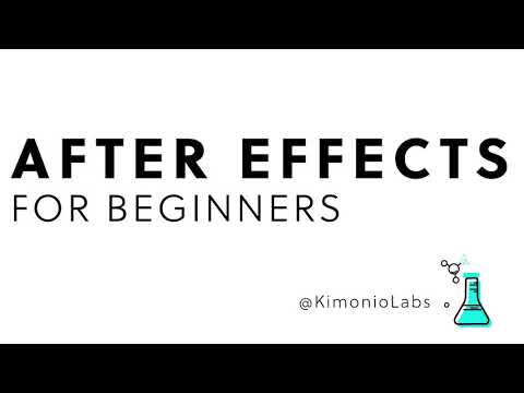 After Effects for Beginners | Track Matte example