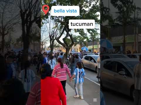 así se vivió la clasificación a la final de argentina en BELLA VISTA-TUCUMAN