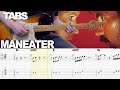 Daryl Hall & John Oates - Maneater | Guitar cover WITH TABS | + SAX SOLO/OUTRO SOLO