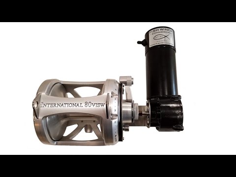FISH WINCH® - Electric Fishing Reel Motors for PENN INTERNATIONAL 20, 30, 50, 70, 80, & 130 reels.