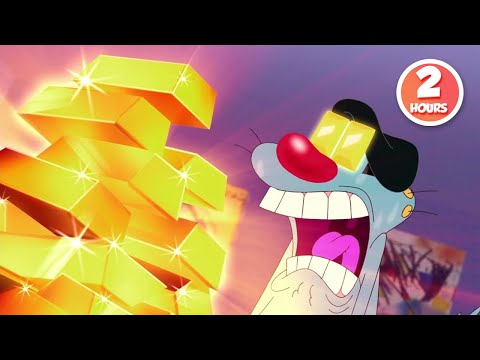 Oggy’s Gold Rush | Oggy and the Cockroaches | 2 Hours Compilation | New Episodes in HD