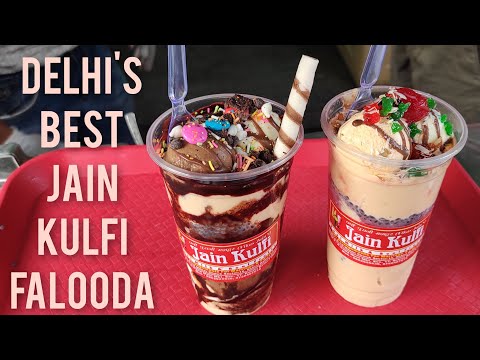 Jain Kulfi Falooda - Delhi's Best Kulfi Falooda in Rohini Sector - 17 @100₹ Per Large Glass