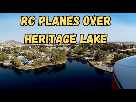 Rc Float Planes over Heritage Lake, #rcplanes #rcairplane #rcplane
