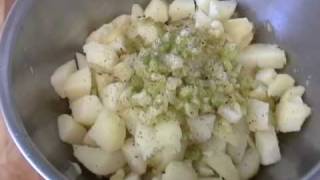 Almost Fat-Free Green Onion Potato Salad