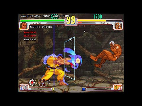 SFⅢ 3rd Strike: crystal_cube99 trials ~ Sean