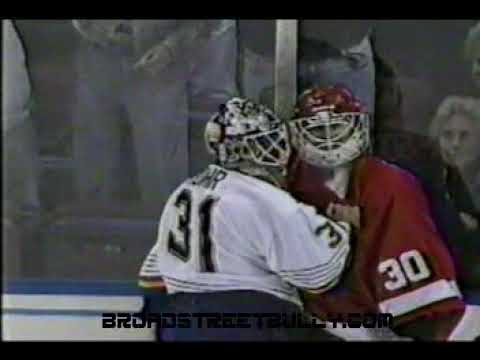 Red Wings vs Blues playoffs line brawl part 3 - 1997/4/22