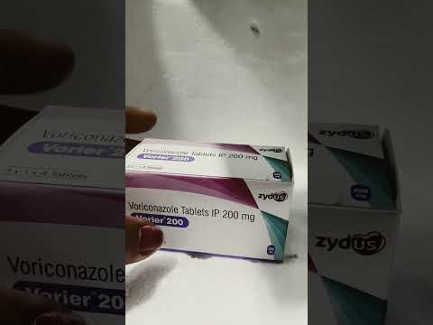 Vorier 200mg Tablet, Packaging Size: 3X1X4 Tablets