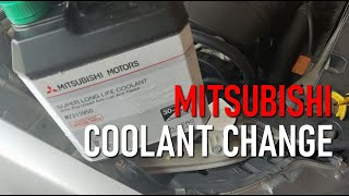Change coolant - Mitsubishi Lancer 2007- 2015 / Proton Inspira