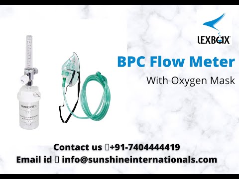 Bpc flow meter hospital oxygen pipeline fitment, flow rate: ...